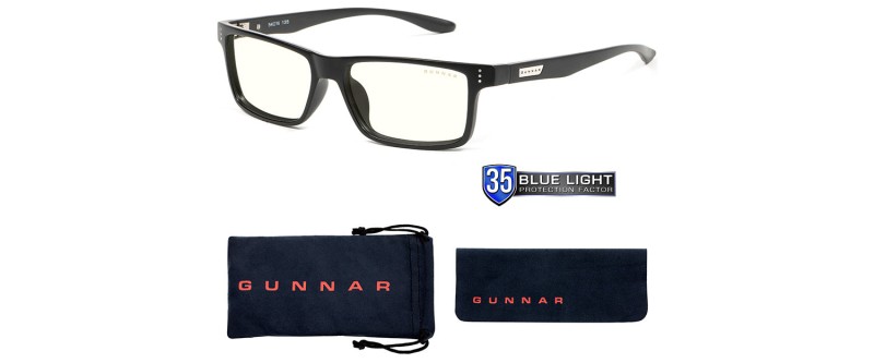 Vertex Reading Glasses - Onyx - Clear